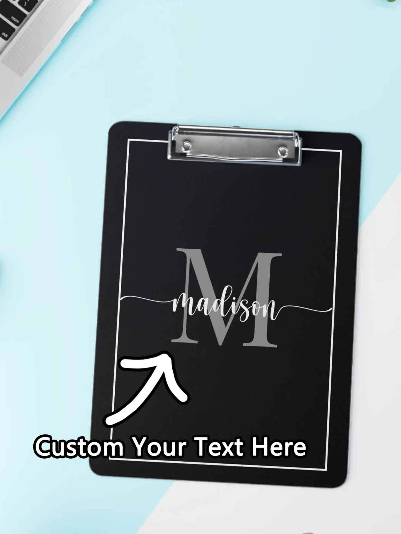 Wedding Supply Company - Portapapeles con logotipo de empresa personalizado,