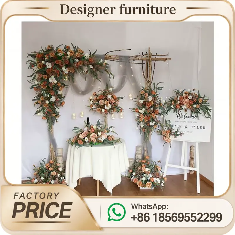 Wedding Arch Flower - Conjunto de Flores Artificiales de Rosas