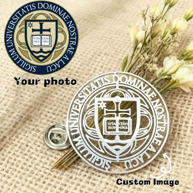 Wedding Supply Company - Broche con imagen de logotipo de