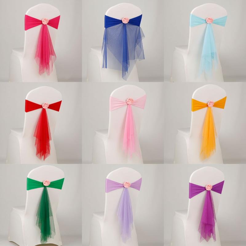 Chair Sash Organza - 1 Pieza de Lazos para Sillas