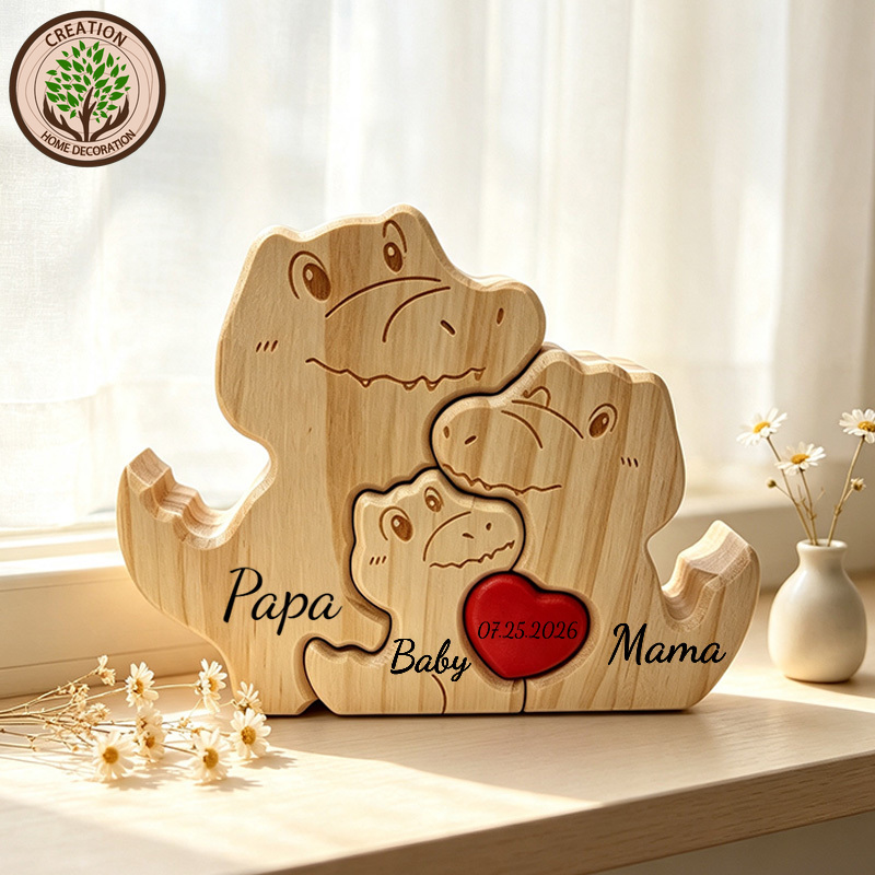 Wedding Souvenir - Rompecabezas de Madera Hecho a Mano