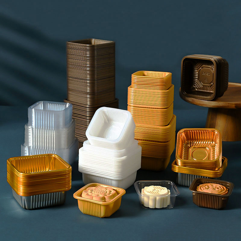 Wedding Event Supply - Mooncake-bandeja de plástico para repostería, suministros