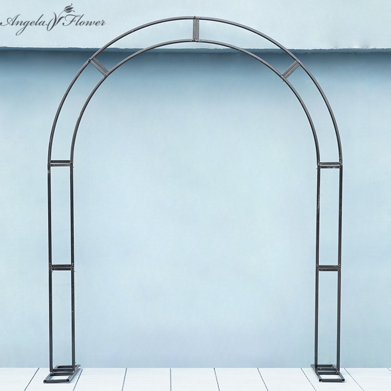 Wedding Arch Flower - Arco de Metal Negro Estable Angela