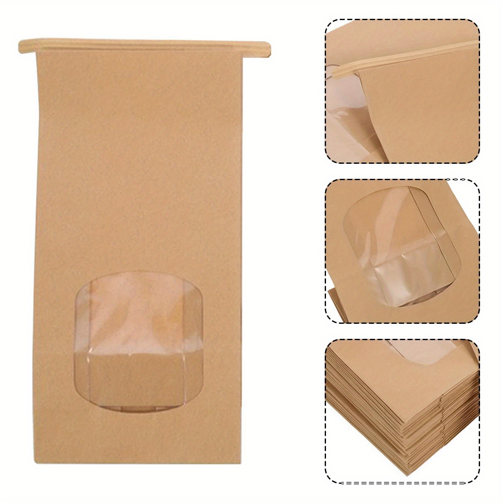 30 bolsas de papel marrón con  - Wedding Supply Company reseña y precio