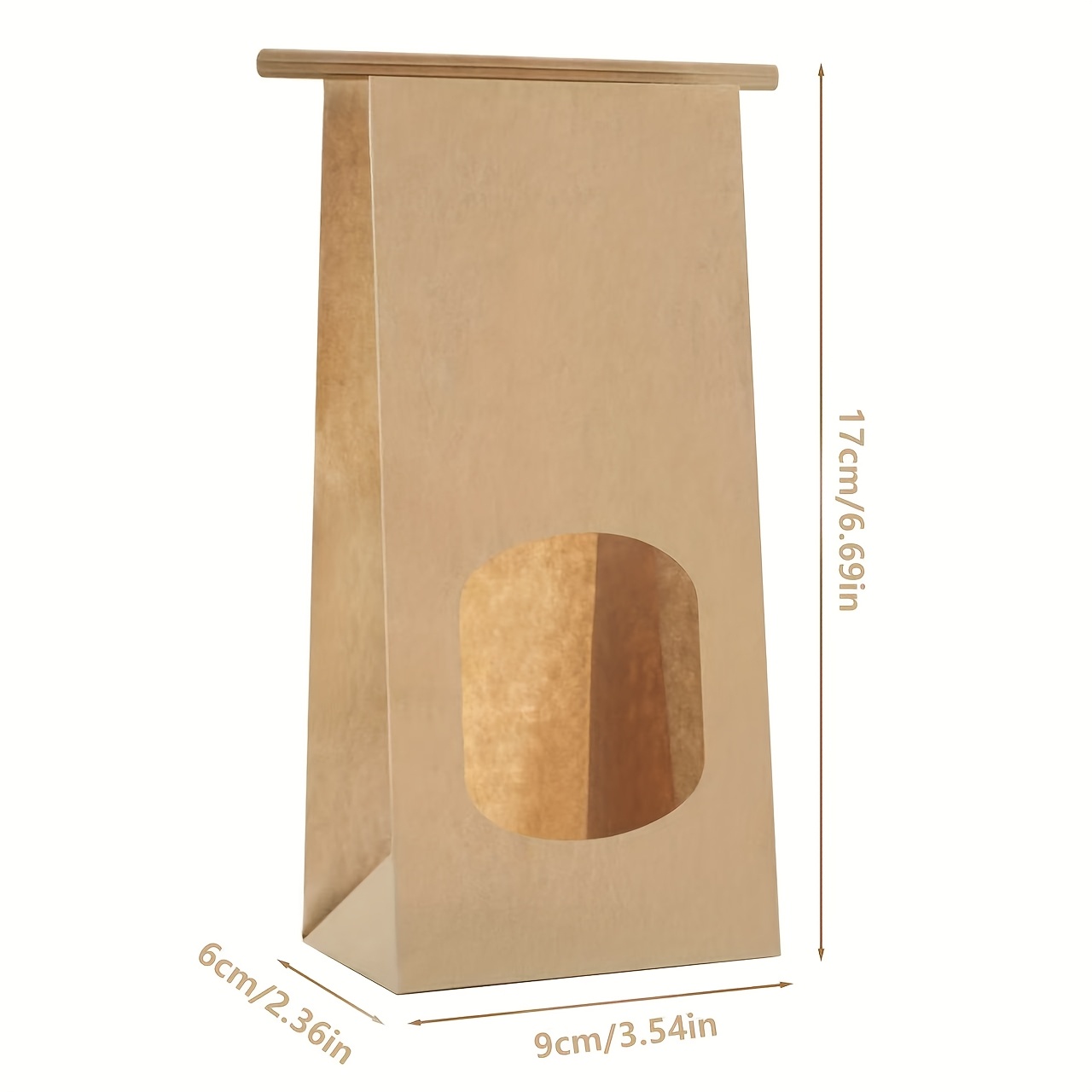 30 bolsas de papel marrón con  - Wedding Supply Company reseña y precio