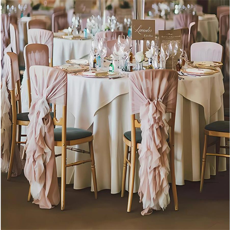 Decoraciones para sillas de ba - Chair Sash Organza reseña y precio