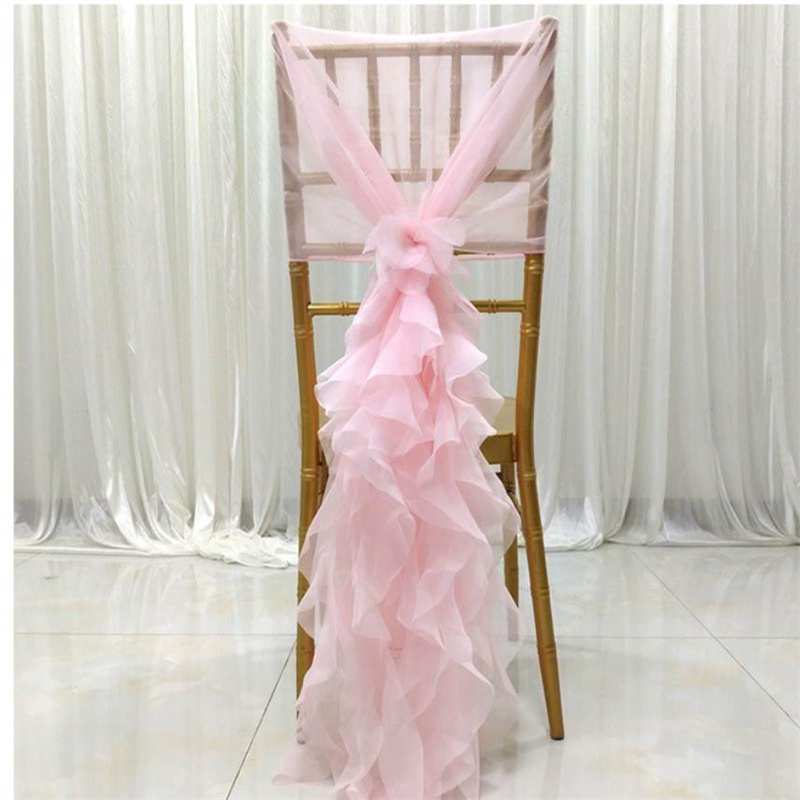 Decoraciones para sillas de ba - Chair Sash Organza reseña y precio