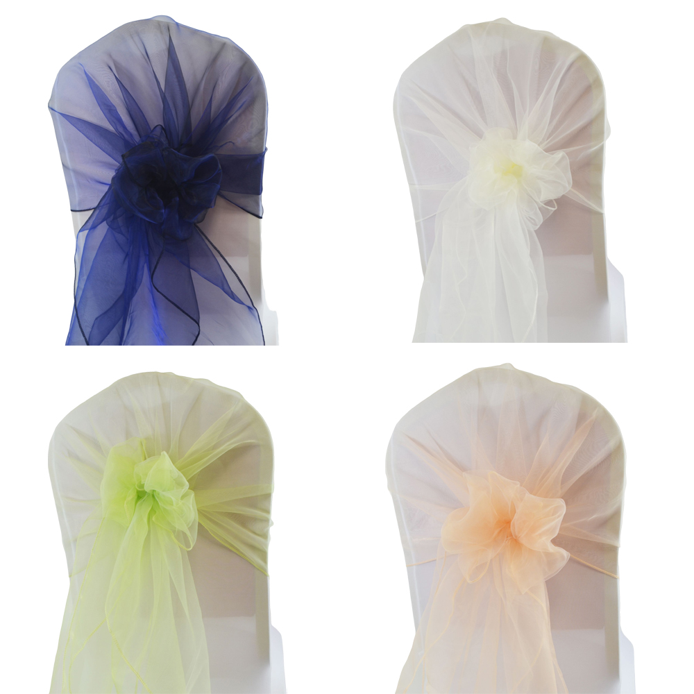 Faja de Organza para silla de  - Chair Sash Organza reseña y precio