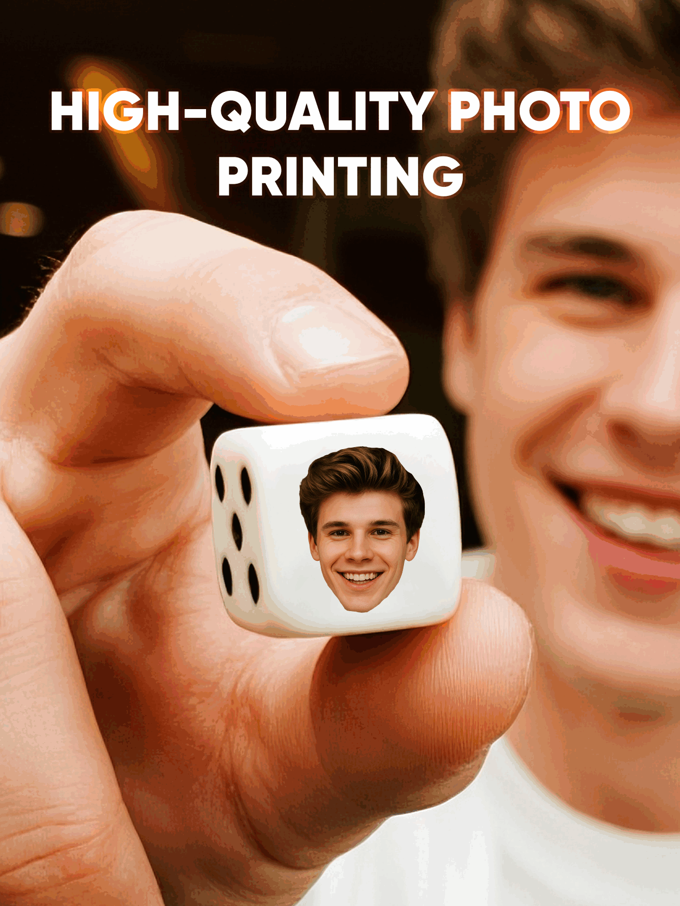 Dados Personalizados con Caras - Wedding Souvenir reseña y precio