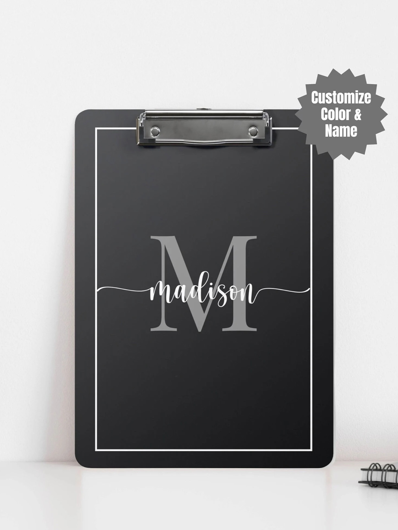 Portapapeles con logotipo de e - Wedding Supply Company reseña y precio