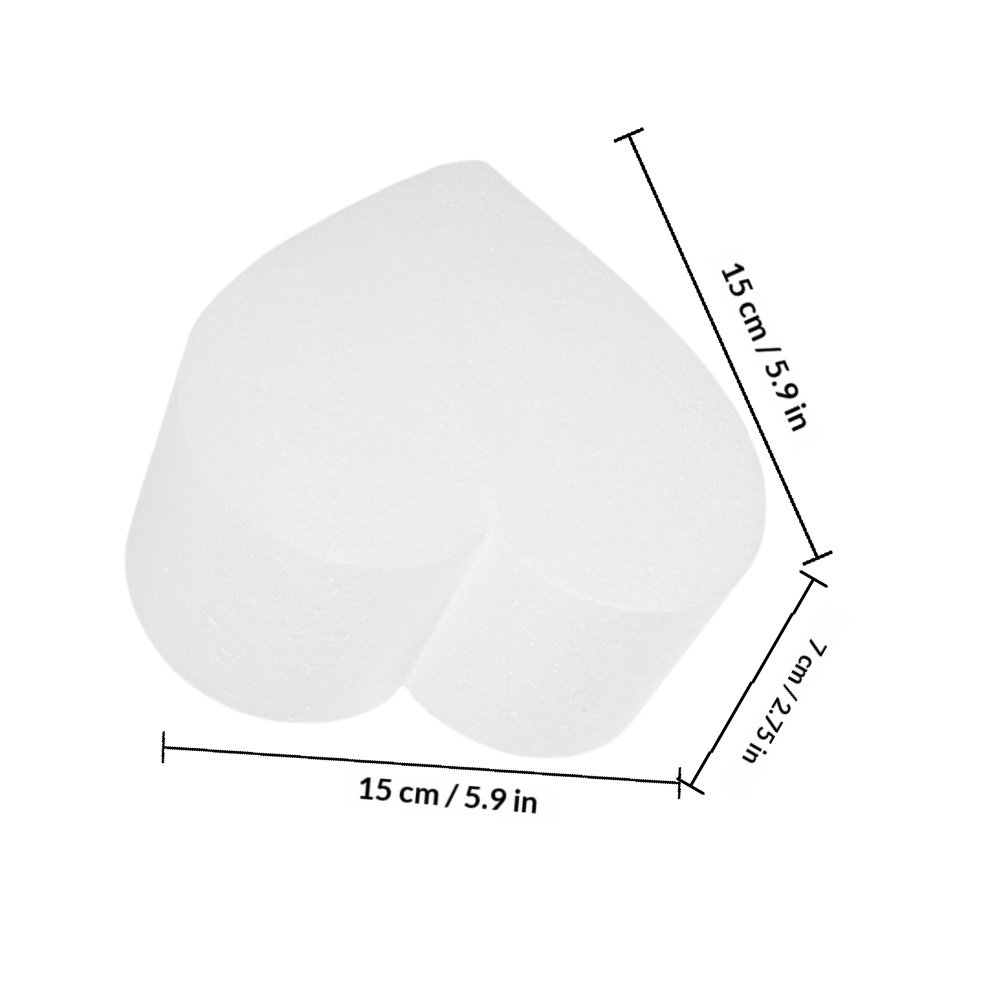 4 Piezas de Espuma en Forma de - Wedding Supply Decor reseña y precio