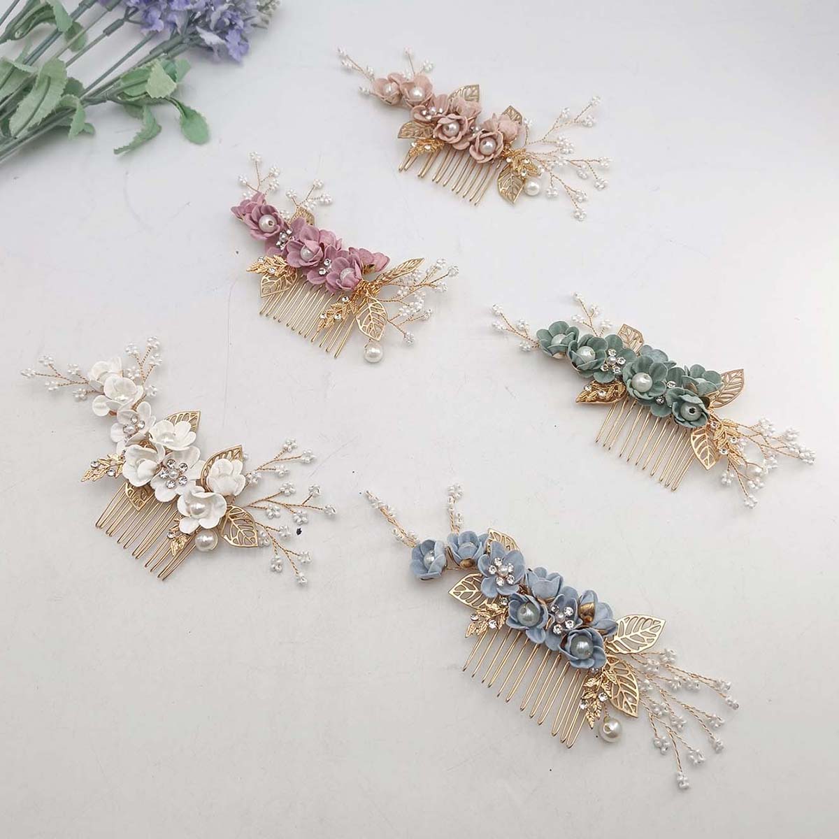 Peineta de cristal con perlas  - Wedding Supply Store reseña y precio
