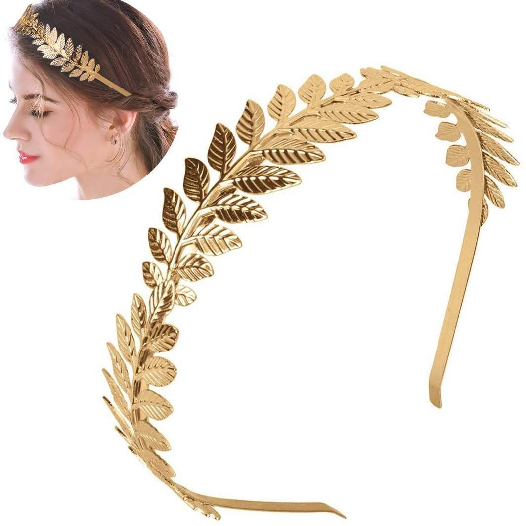 Diadema barroca de hoja de Met - Wedding Supply Store reseña y precio