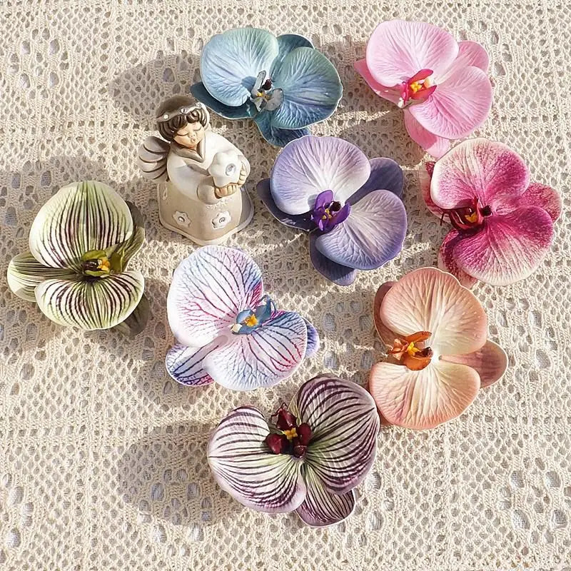 Tocado de orquídeas y mariposa - Wedding Souvenir reseña y precio