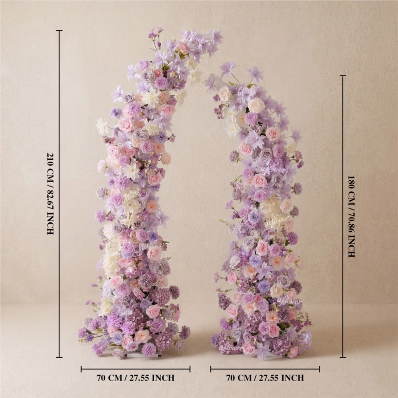 Lirios Artificiales 5D Uflower - Wedding Arch Flower reseña y precio